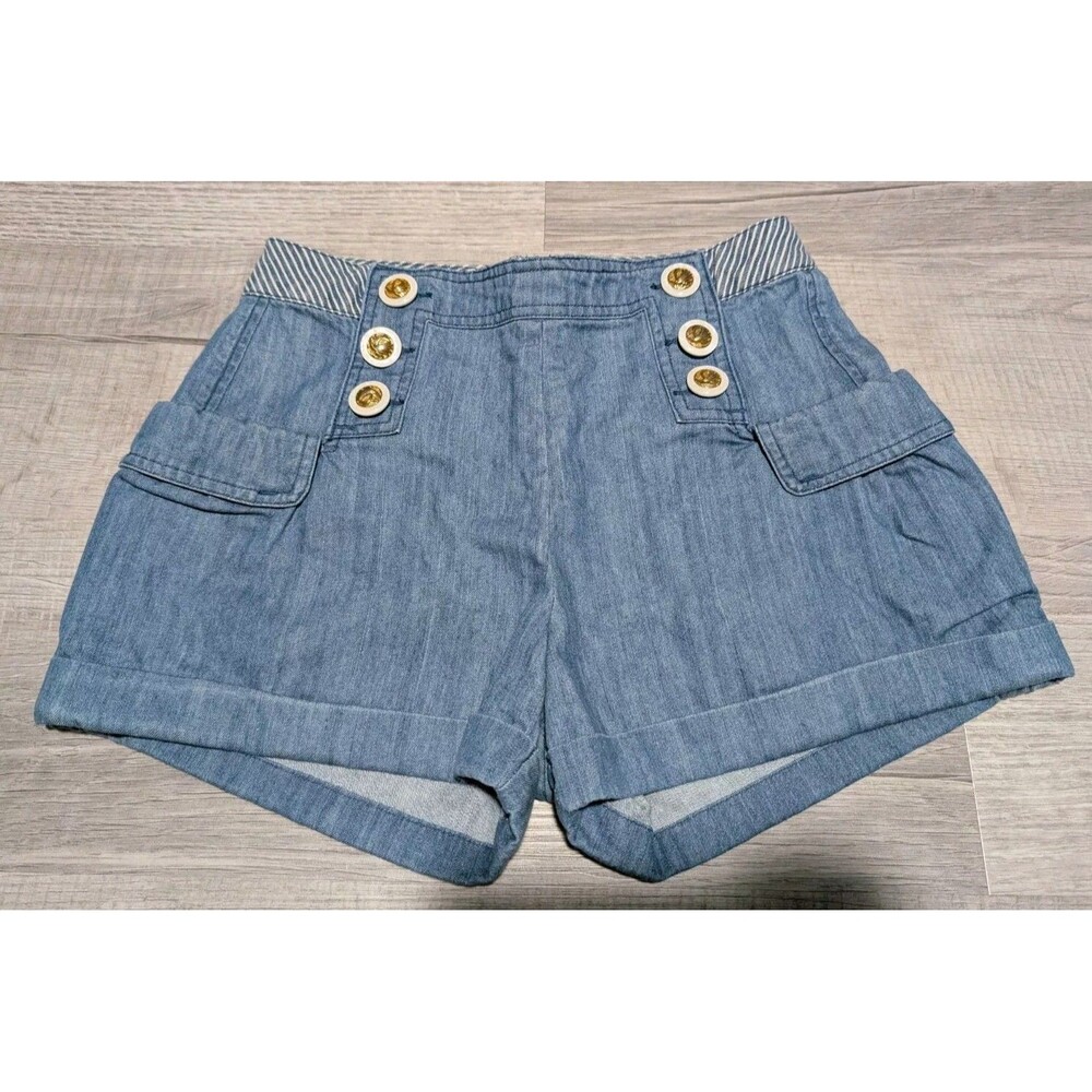 Heartloom Sailor Shorts Denim Women's Size 25